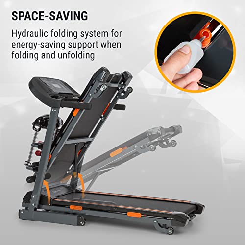 Capital Sports Pacemaker F120 Laufband für Zuhause Klappbar Elektrisch Treadmill Laufbahn Walking Pad, max. 12 km/h… – Bild 4