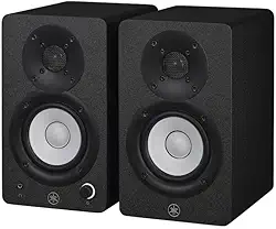 Par de Monitores de Referência Ativo de 2 Vias HS 4B Preto Yamaha