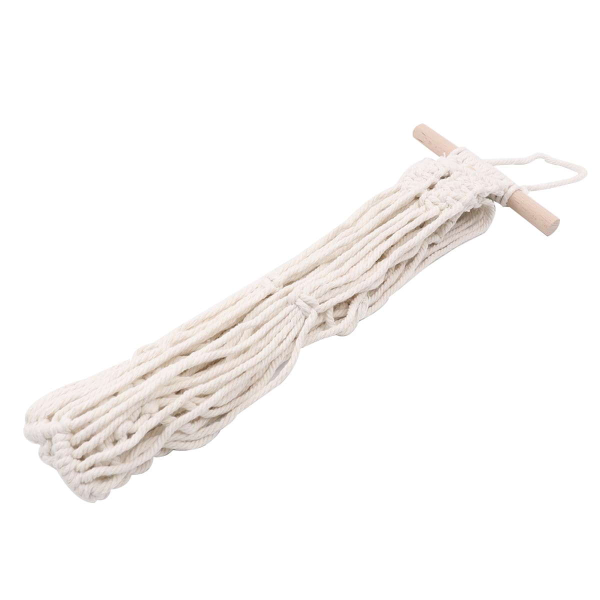 Macrame Hat Rack con Gancho Adhesivo, Organizador de Pared para Sombreros de ala Ancha