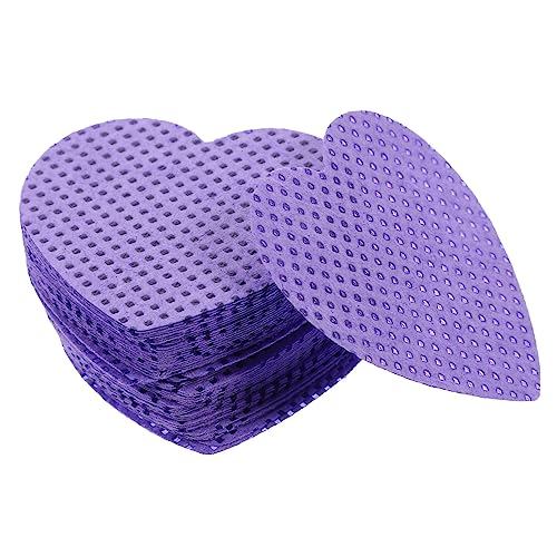 BELLIFFY Nail Polish Remover Pads Sheets Purple Flushable Nail Wipes for Home Travel Gentle