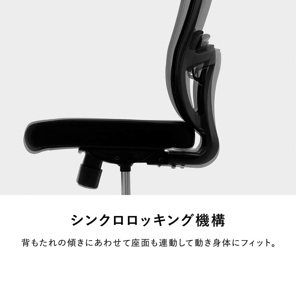 事務用 チェア ブラック Amazon | プラス オフィスチェア NEXIS/ネクシス M01 メッシュ