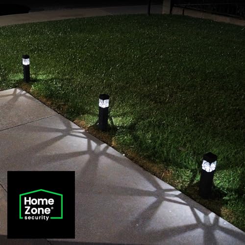 Home Zone ELI0983V Security 8 Pack Solar Outdoor Pathway Led Lights, Charging By Sunlight, Sensor Trigger Light At Night thumb #2
