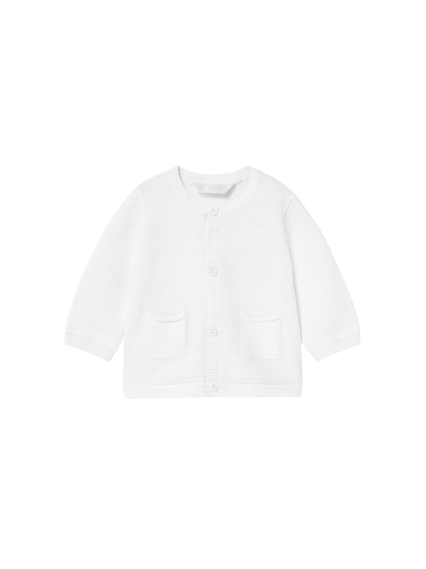 Mayoral Cardigan Tricot per Bimbo Bianco