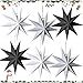 NLMWTI 6 Stück Set Papiersterne, 30cm Papiersterne Weihnachten Faltsterne Neuneck Faltsterne Party Deko für Weihnachtsdeko Papier gwiazda kolorowa Kerzenleuchter,deko günstig Kaufen-NLMWTI 6 Stück Set Papiersterne, 30cm Papiersterne Weihnachten Faltsterne Neuneck Faltsterne Party Deko für Weihnachtsdeko Papier gwiazda kolorowa