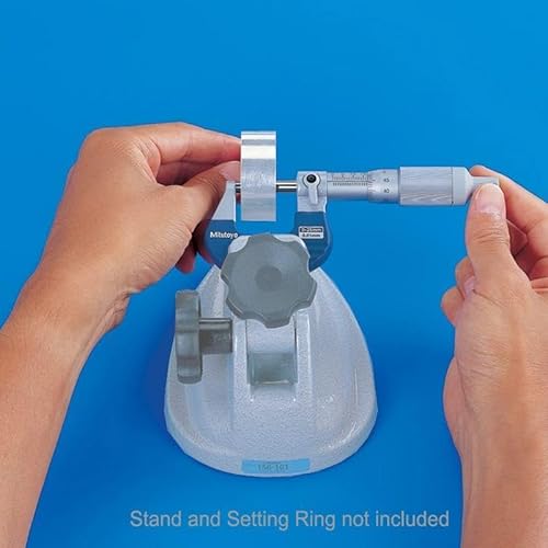 Mitutoyo MIT102-707 Ratschen-Trommel-Messschraube mit 0,001 mm Skalierung, 0–25 mm Bereich