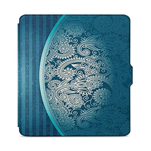 CCOO Kindle Oasis �P�[�X �����X���[�v �E�F�C�N�@�\�t���̖h���J�o�[ 7 �C���`�� Kindle Oasis (�� 10 ����A2019 �N�����[�X����ё� 9 ����A2017 �N�����[�X) �݂̂ɓK���A55 �p�^�[��