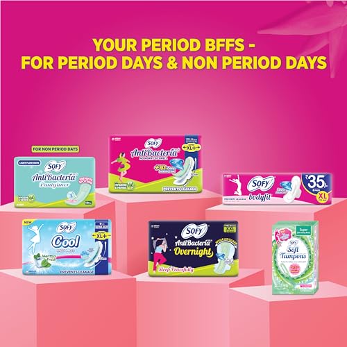 Sofy Women Anti Bacteria Extra Long Sanitary Pads, X-Large, Pack Of 48 - Image 7