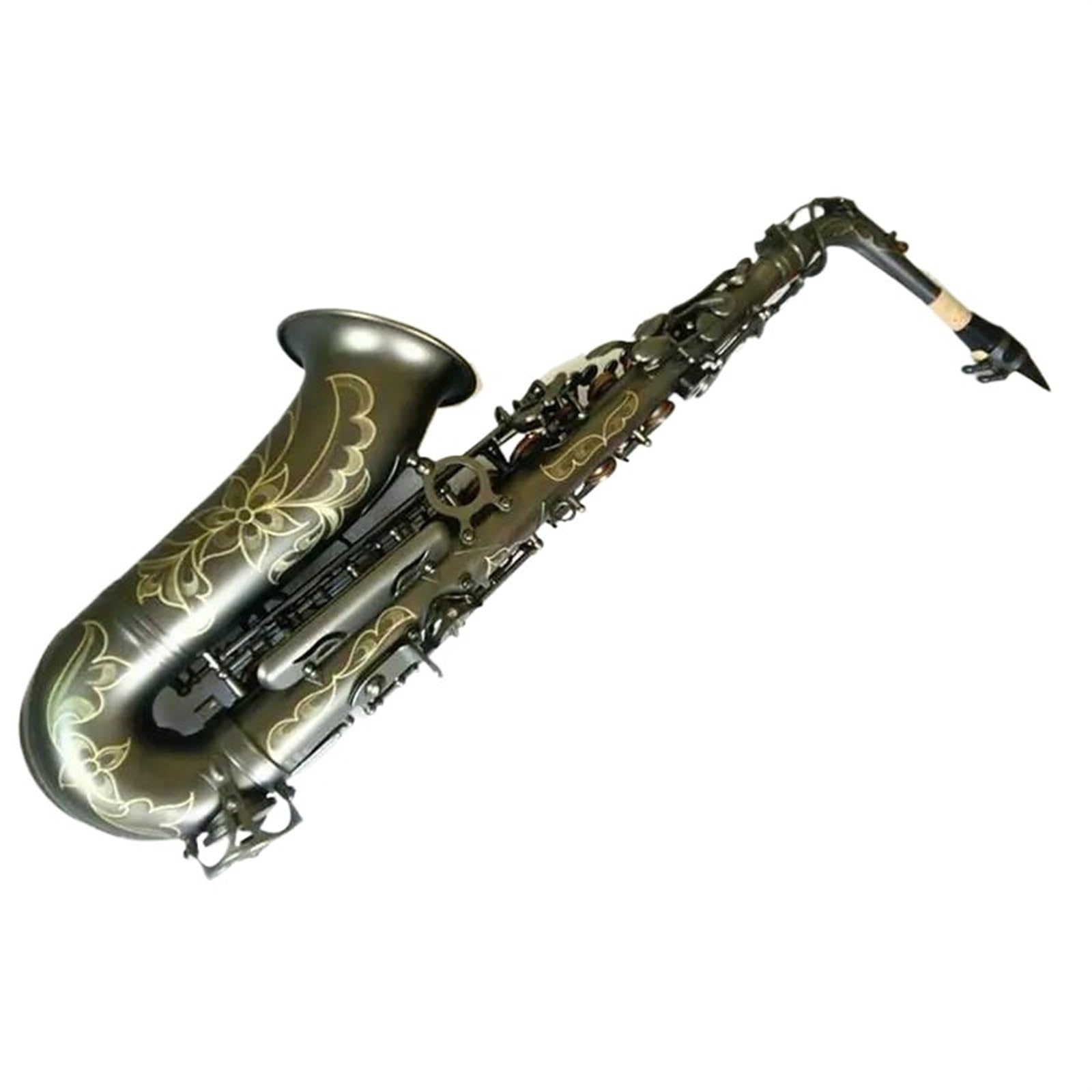 Saksofon Saksofon Altowy Matowy Czarny Saksofon Altowy Ustnik Reed Neck Akcesoria Do Instrumentów Muzycznych