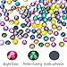 BLINGINBOX bedazzler kit Rhinestones 0.15inches SS16(3.8-4mm) 24 Colorful Nail Art Rhinestones Flatback Crystal gems 2 Boxes for colthes Wallet Camera Phone Doll Toy Decoration