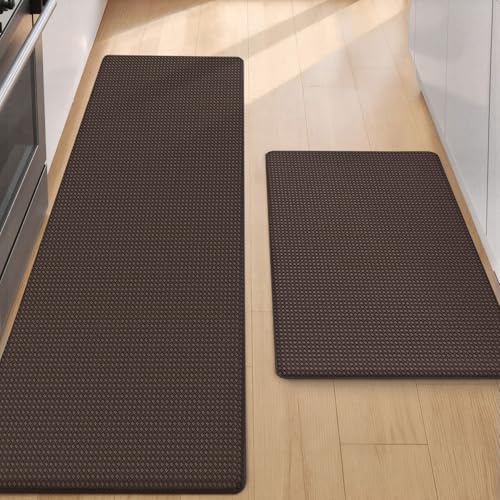 【 Comfort ortopedico antiaffaticamento 】Grazie all'anima in schiuma a memoria di forma (PVC ad alta densità), assorbe la pressione, offre un supporto plantare e aiuta a ridurre l'affaticamento durante le lunghe ore in piedi.