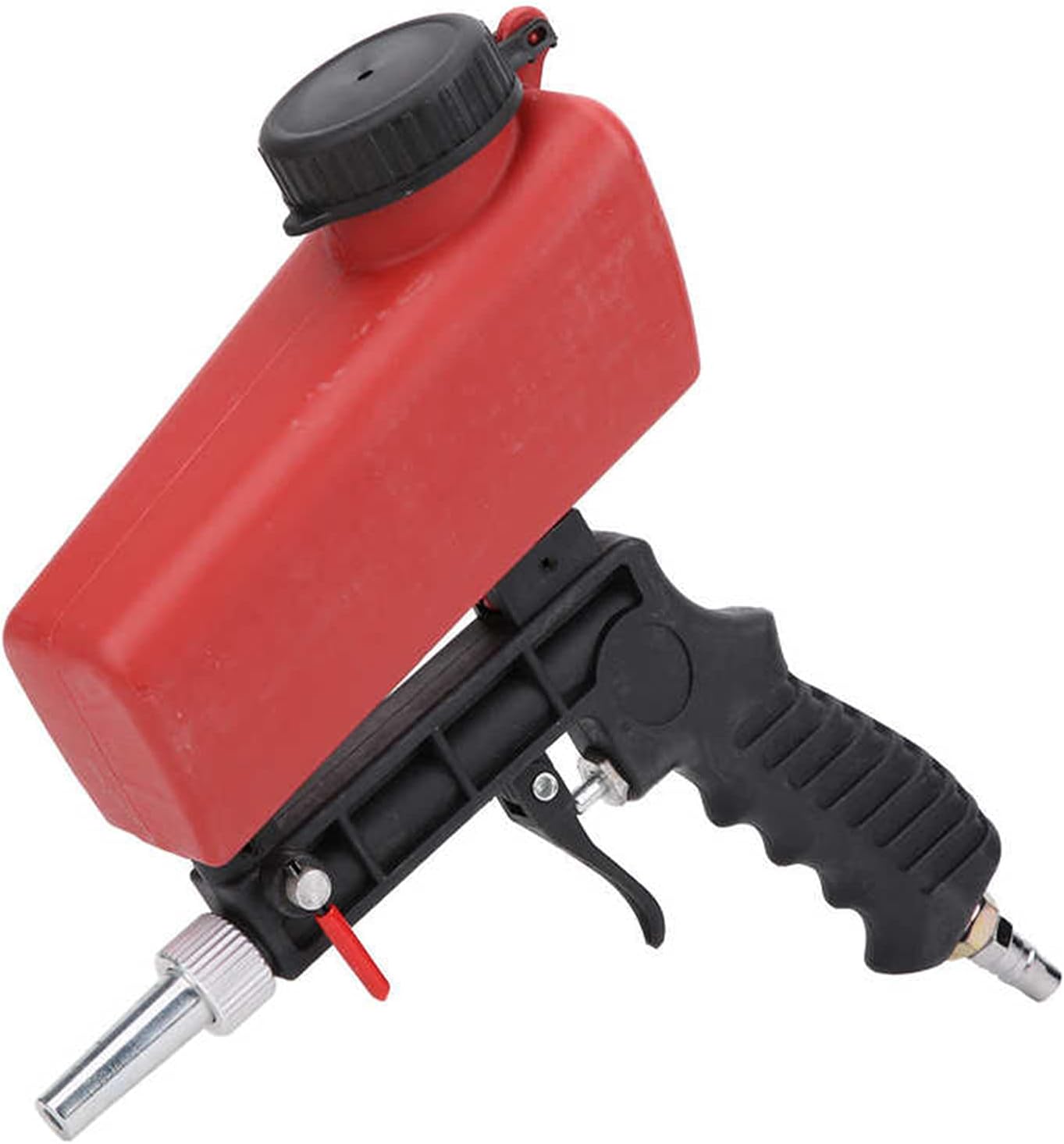Pneumatic Sandblasting Gun,Small Handheld Sand Blaster Machine Blasting Tool 90PSI Easy to Operate Portable Metal Rrust Removal