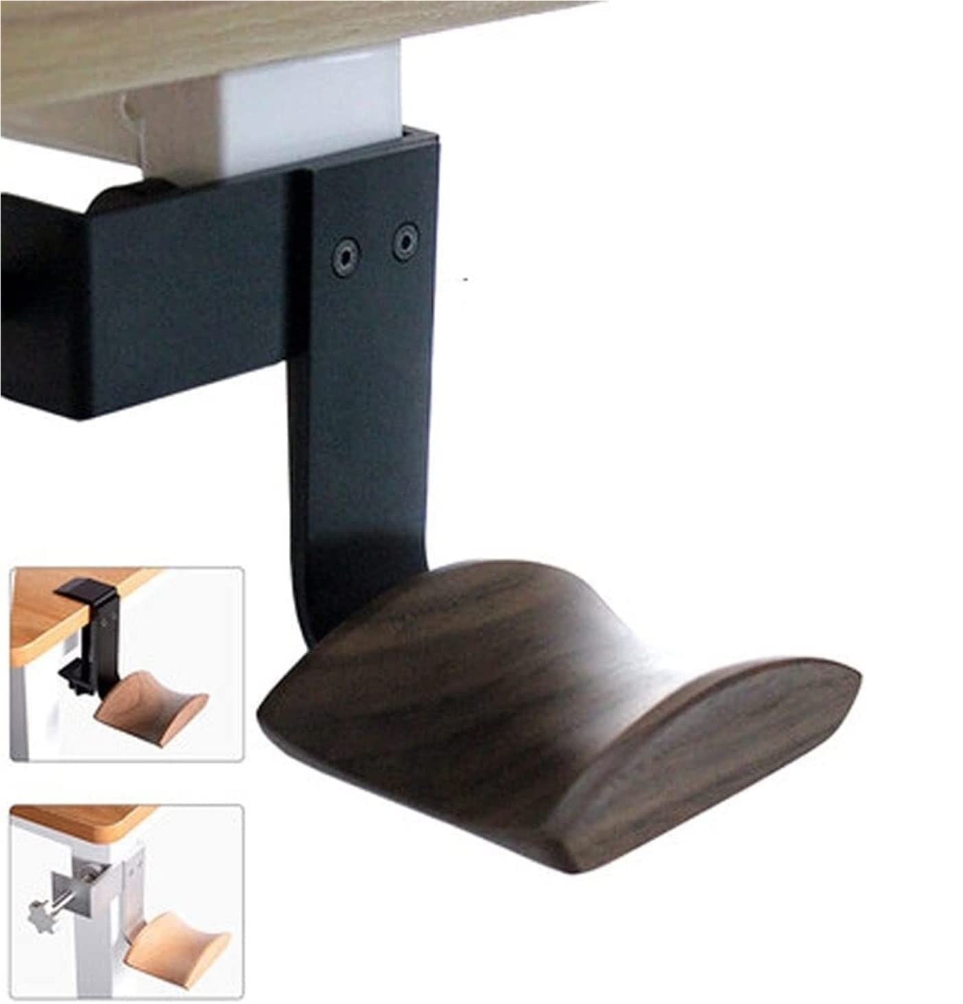 Supporto per Cuffie, Gancio per Cuffie, Appendiabiti Creativo in Legno massello con Clip per Gaming, salvaspazio