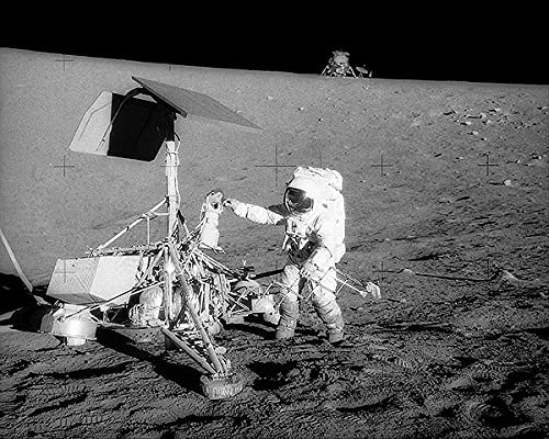 Apollo 12 Charles 'Pete' Conrad w/Surveyor 8x10 Photograph Photo Print