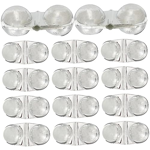 MUELODSIC Durable Abs Material 25pcs Fishing Bells Dual Alert for Rods Perfect for Your Outdoor