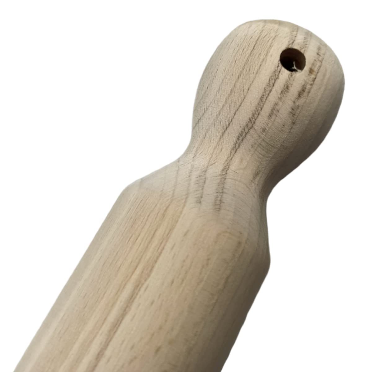 Mattarello Legno Faggio TEKLiNe 40cm - Per Pasta, Pizza, Sfoglia, Spessore 4cm, Made In Italy, Professionale