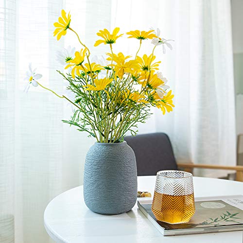 ホワイトセラミックつぼみの花瓶 ２個セット 花瓶 ホームデコレーション用 Amazon.co.jp: セラミック花瓶2個セット モダンなホーム