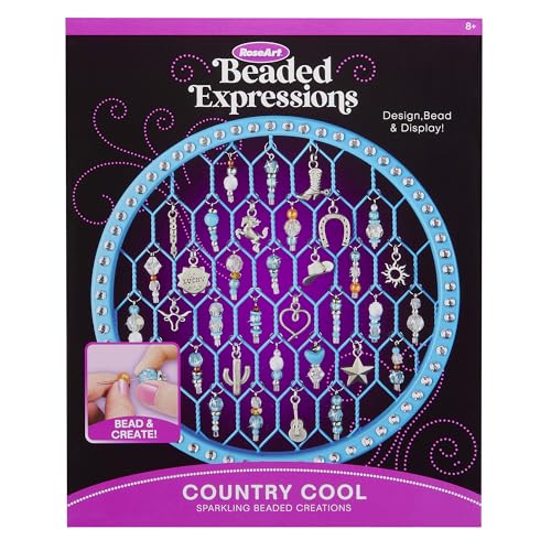 RoseArt Beaded Expressions Country Cool DIY Beaded Sun Catcher Craft