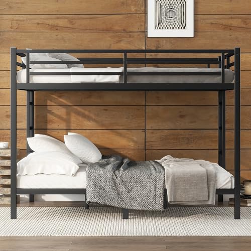 Bellemave FST00067-Q-AB1 Bunk Bed Queen Over Queen, Heavy Duty Metal Bunk Bed Frame thumb #2