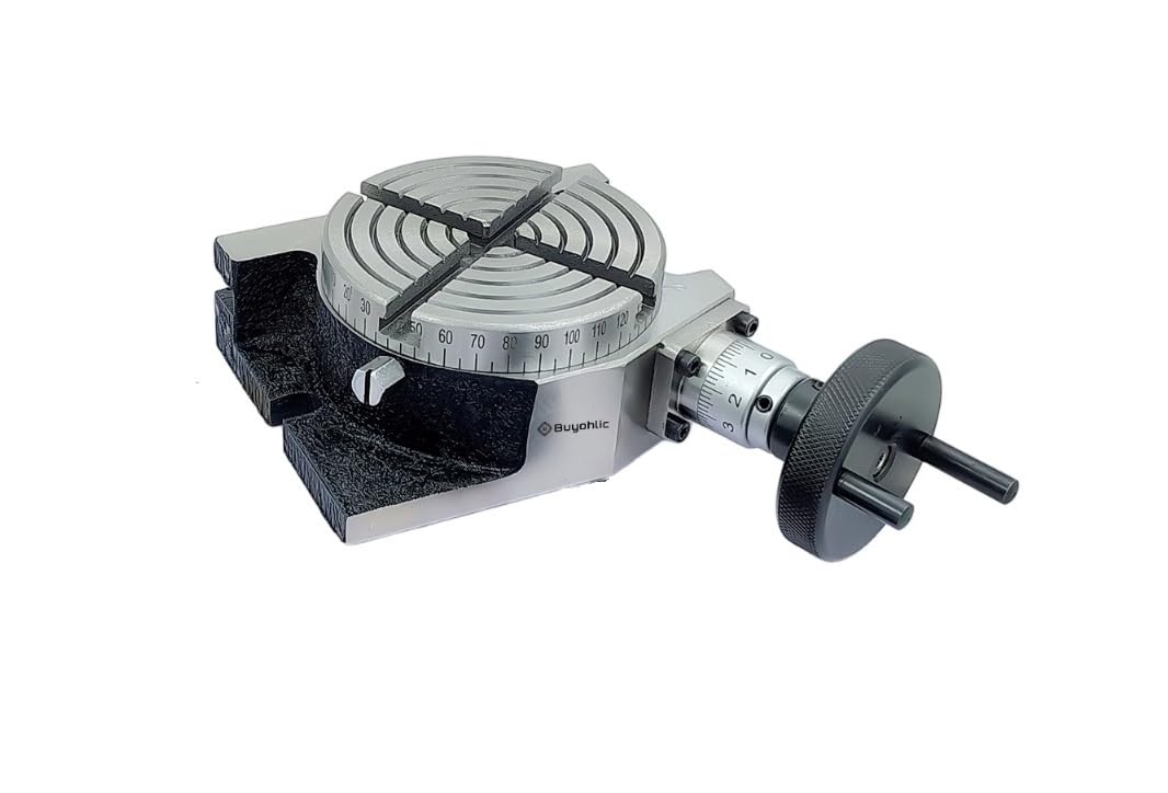 4'' inch - 100mm Rotary Table Horizontal & Vertical Model Precision, Rotary,Milling,Indexing machine Table