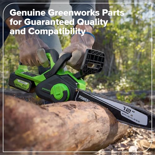 Image of Greenworks 12 inch Chainsaw Chain, 3 /8 inch Pitch, .043 inch Gauge, 45 Drive Links, Genuine Greenworks Replacement Part