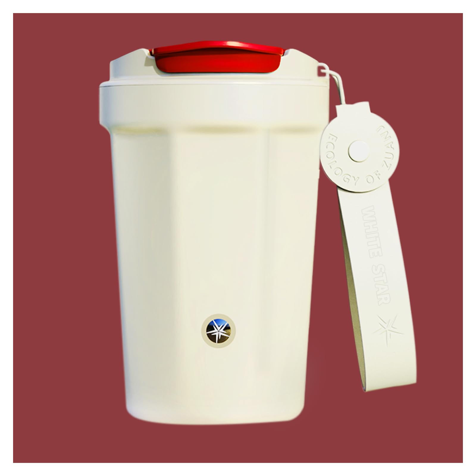 FOVNOT Self Stirring Coffee Mug, 400 ML Self Stirring Mug Automatic Magnetic Stirring Cup Coffee Travel Mug Spill Proof with Lid Suitable for Stirring Coffee, Milk, Hot Chocolate