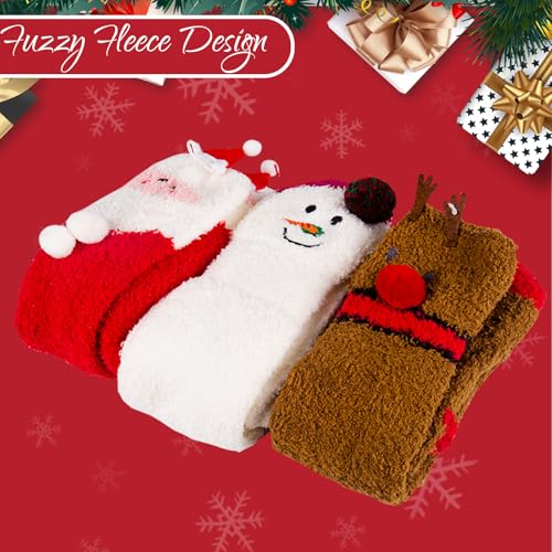 Warm and Fluffy Christmas Socks for Women - Perfect Gift for Nightmare Before Xmas Fans