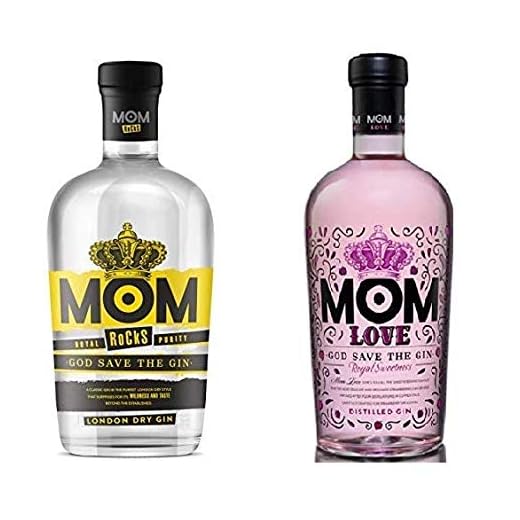 MOM Rocks Ginebra Premium - 700 ml + Love Ginebra Premium - 700 ml