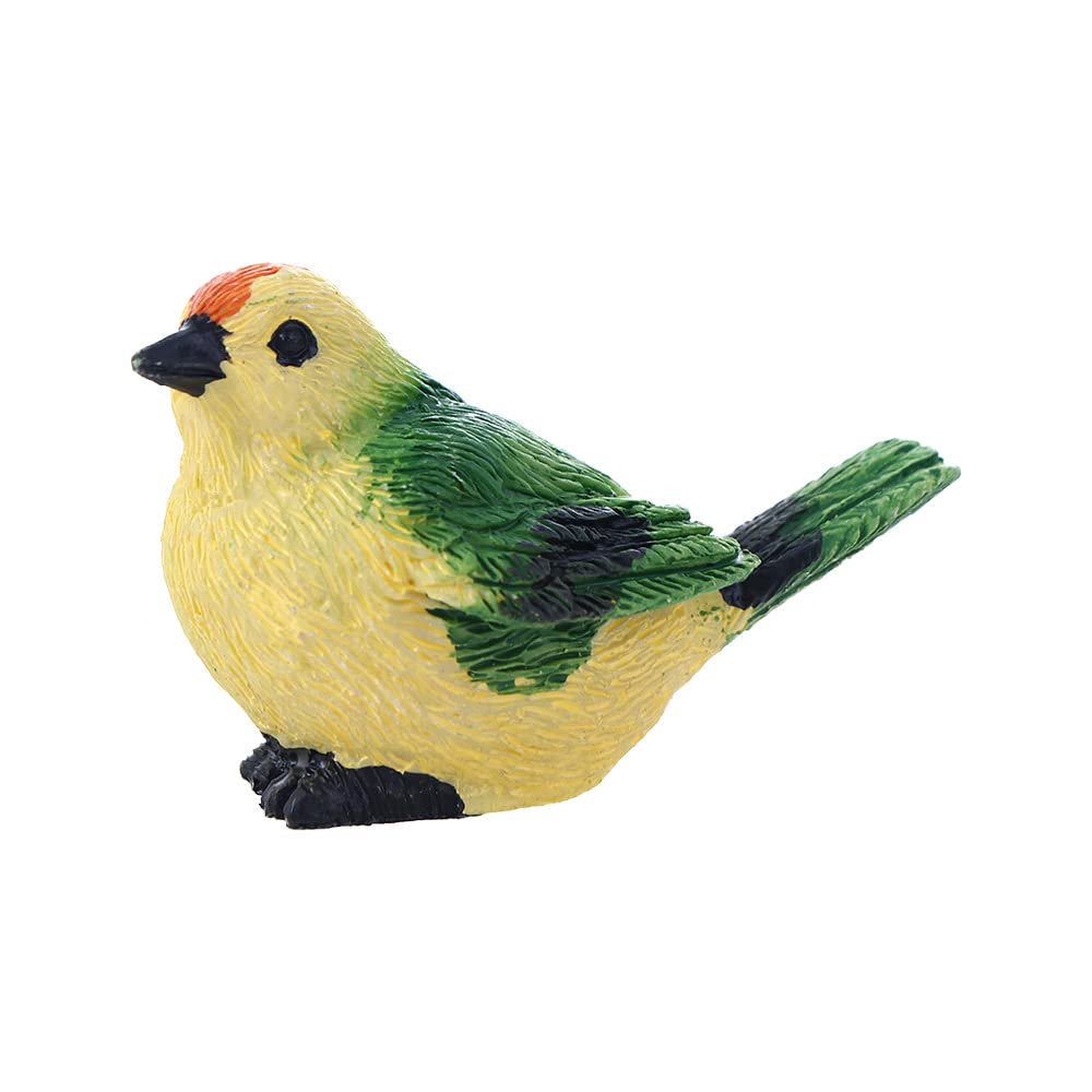 24 Stück Mini Harz Vögel - Bunte Figuren 2,1cm Für Deko & Basteln