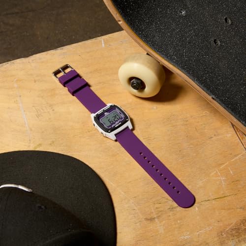 Archer Watch Straps - Soft Silicone Quick Release Watch Bands (Deep Purple, 22mm) - Image 3