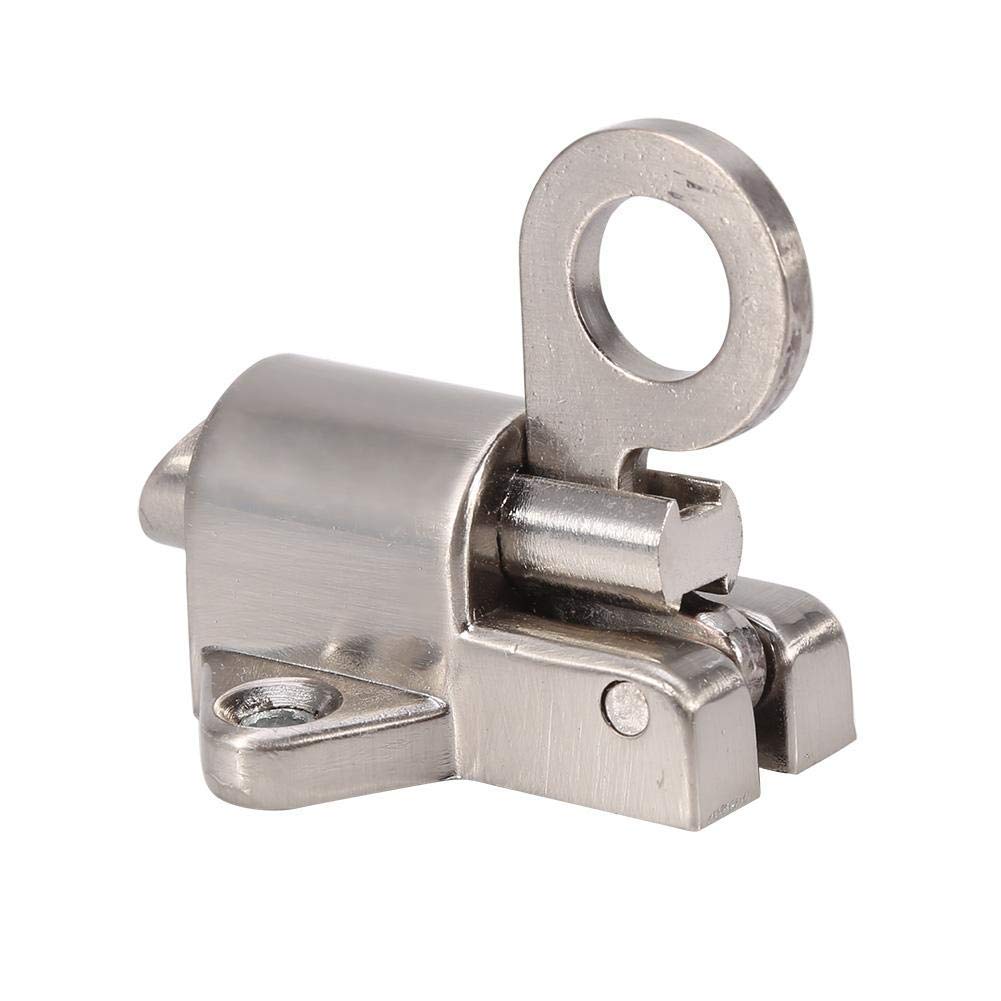 Fdit Zinc Alloy Security Automatic Window Gate Lock Spring Bounce Door Bolt Latch