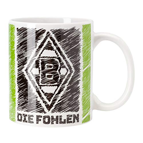 Preisvergleich Produktbild Borussia Mönchengladbach Tasse Scribble