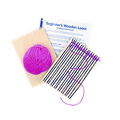 Colorations RLOOM Beginners Wooden Loom, Set Of 12, For Kids thumb #2