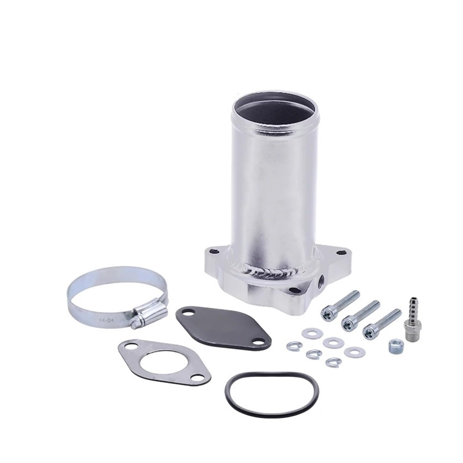 Espyn Black For Vw For Golf Mk4 For Bora 1.9Tdi Pd150 Pd130 57Mm Aluminum Pipe Replace The Oe Valve 038131501A Egr Valve Exaust Gas Recirculation Valve