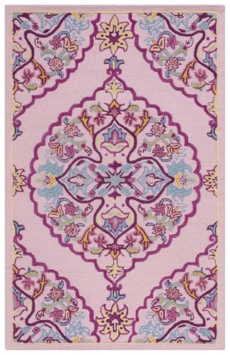 Tapete Boho Bellagio 5' x 8' Rosa/Multicolor miniatura 2