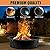Migoda Fire Pit Ring 45-Inch Outer/39-Inch Inner Diameter, Fire Ring Insert DIY Campfire Liner Heavy Duty Steel Fire Pit Liner for Camping Outdoors, Backyard Garden Wood Burning
