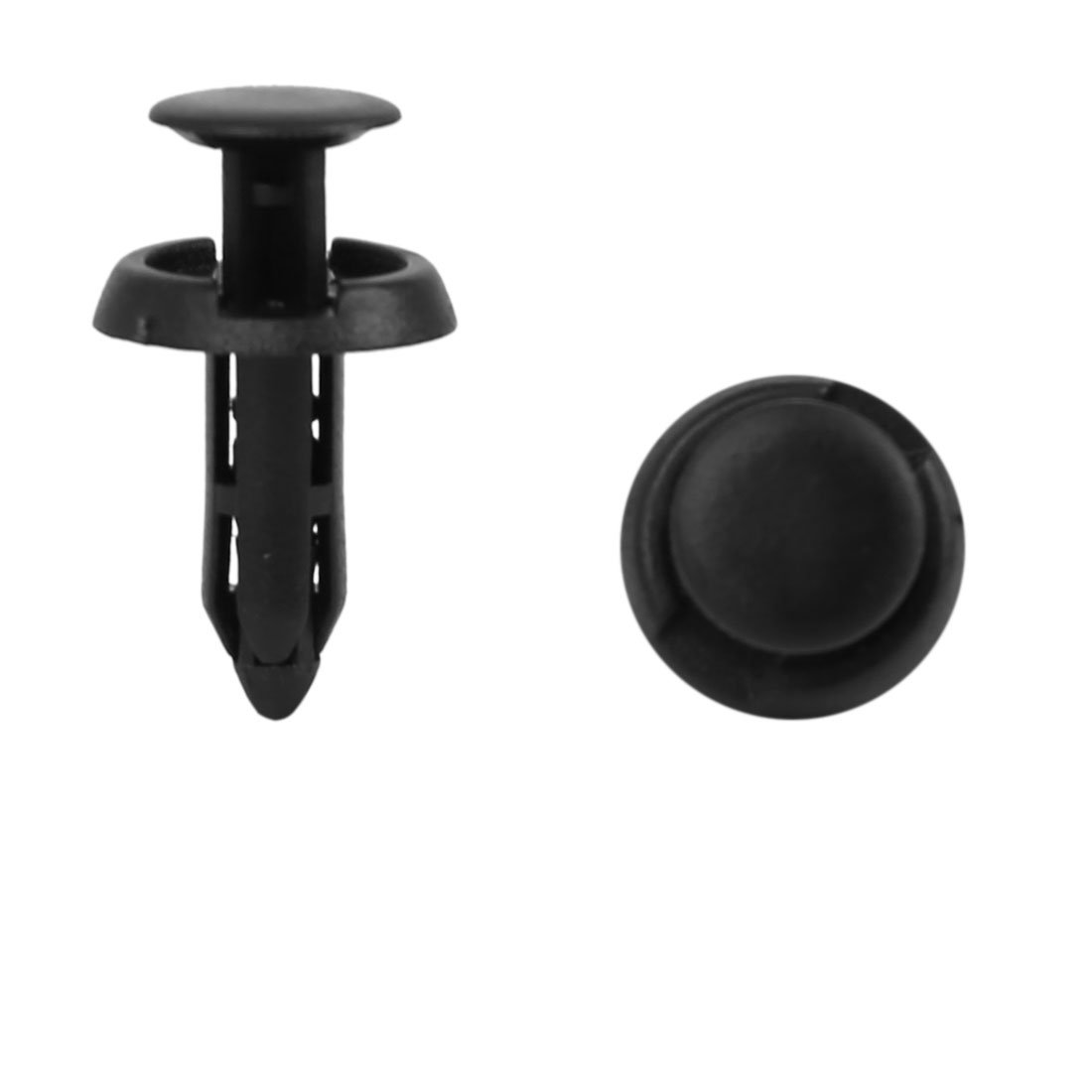 Amazon.co.jp: uxcell リベット 6mm黒プラスチック リベットプッシュ 