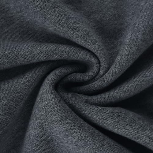 Mens Hoodie Big and Tall Long Sleeve Hooded Sweatshirt Casual Solid Color Pullover Tops 2025 Trendy Fall Outfits3