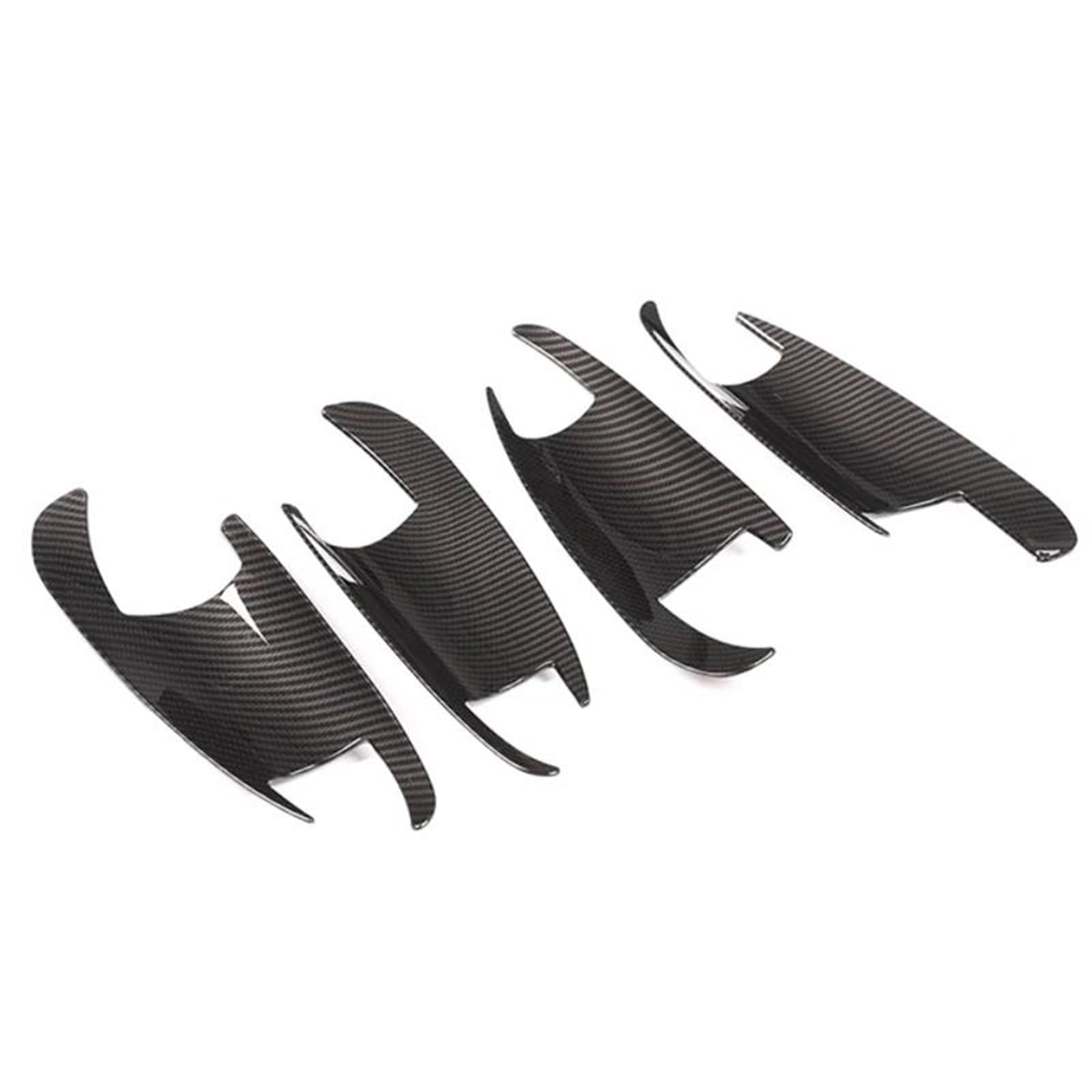 PIWINE Car Accessories Outer Door Handle/Bowl Cover Trim for Benz C E GLK ML CLA Class W166 W117 X204 W204 W212 W246(Style 3)