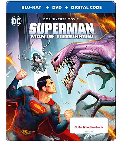 Superman: Man of Tomorrow Steelbook Exclusive (Blu-ray + DVD + Digital)