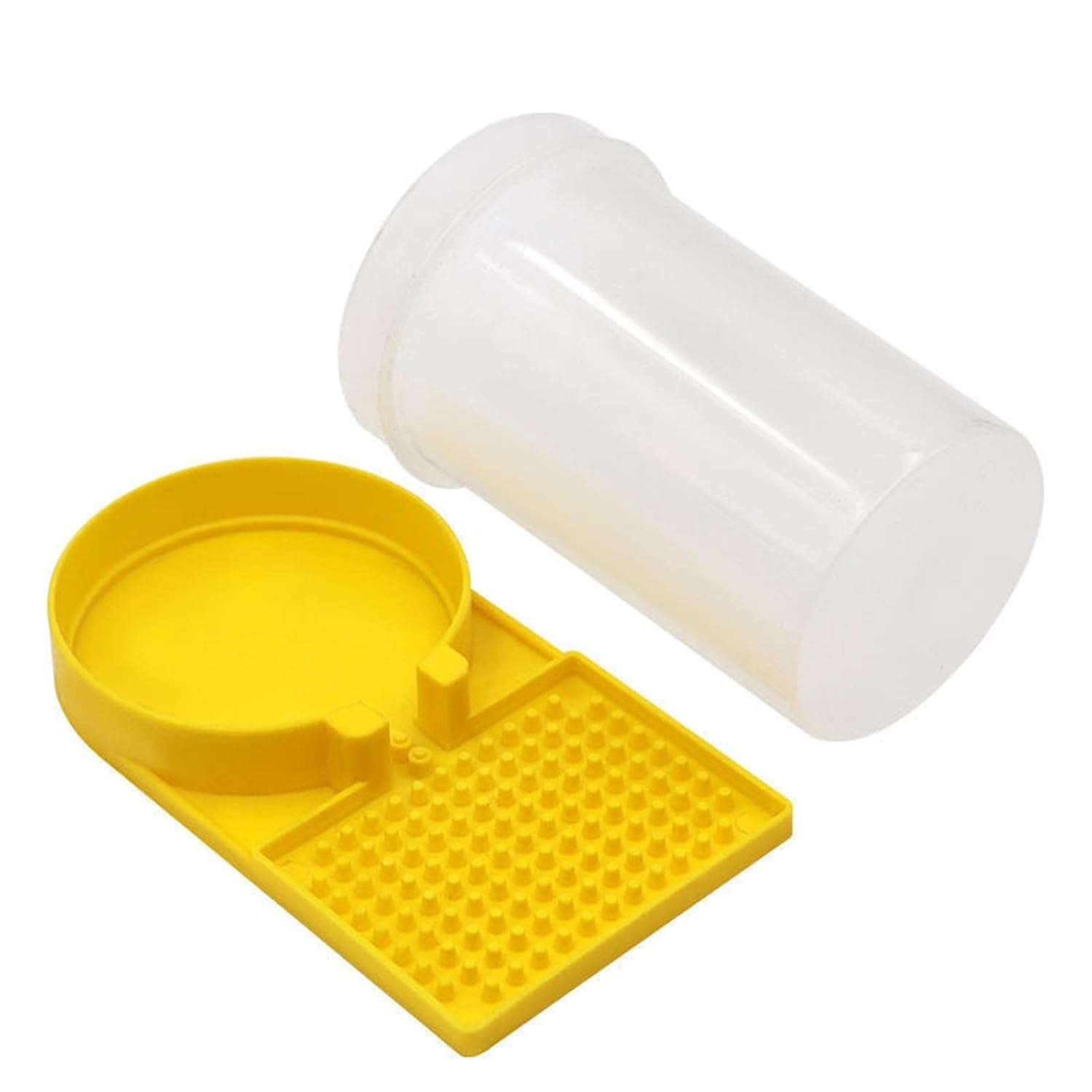 Beekeeping, Four-Pack Beehive Entrance Feeding and Watering Boxes, Suitable for Beekeepers, Plastic Bee Tools,for Beekeepers