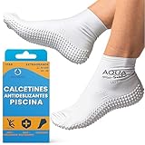 Aquasafe Calcetines de Agua Impermeables Antideslizantes 100% Látex – Protección Contra Verrugas para Niños