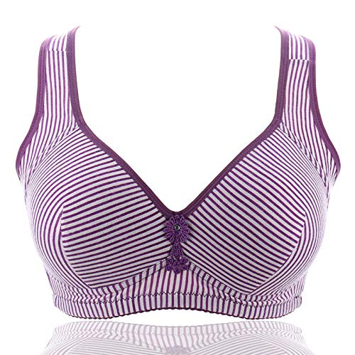 Buy Plus Size 3644 B Cup C Push Cotton Bra Wireless Bra Seamless Bras