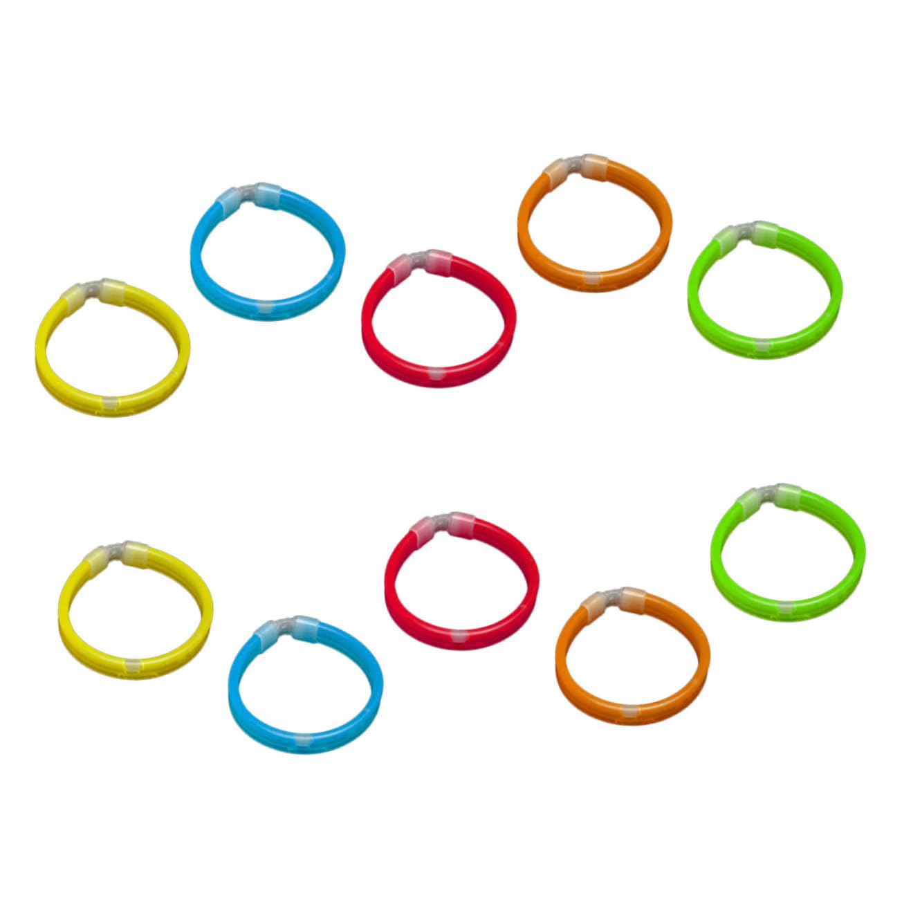 PHENOFICE 10 Piezas Pulsera De Brillo Collares Brillantes Para Niños Pulsera Para Niños Pulseras Luminosas Para Conciertos Pulseras Luminosas Para Fiestas Palos De Luz Para Niños El Plastico