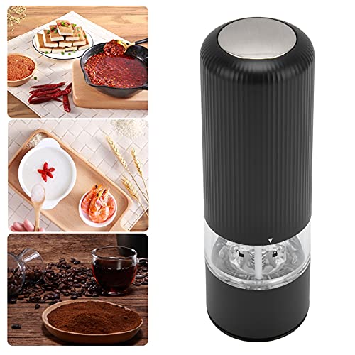 Molinillo de Café en Grano, Molinillo Café Eléctrico Cónico Cerámica, Amoladora Portátil Acero Inoxidable 5 Marchas… - Imagen 5