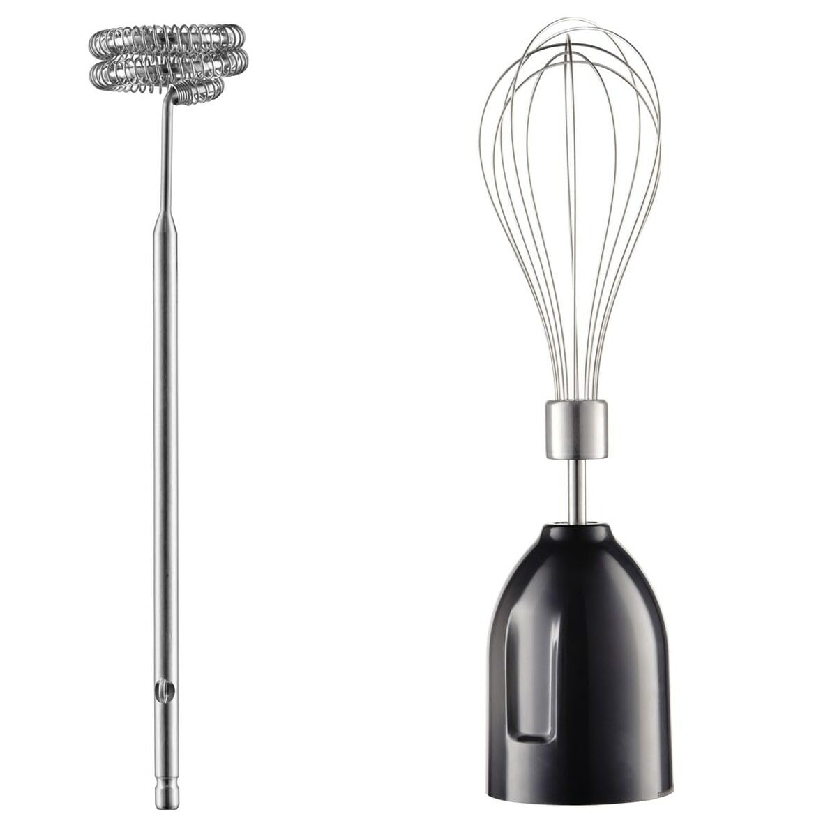 ADLER EUROPE Mixeur Plongeant AD 4627 – 1800 W de puissance, 20 vitesses avec fonction Turbo – 4 lames en acier inoxydable, hachoir 600 ml, verre doseur 700 ml, fouet, mousseur à lait