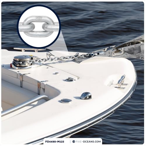 image for Five Oceans Marine Grade Windlass Anchor Chain for Boats, 5/16 inch x 