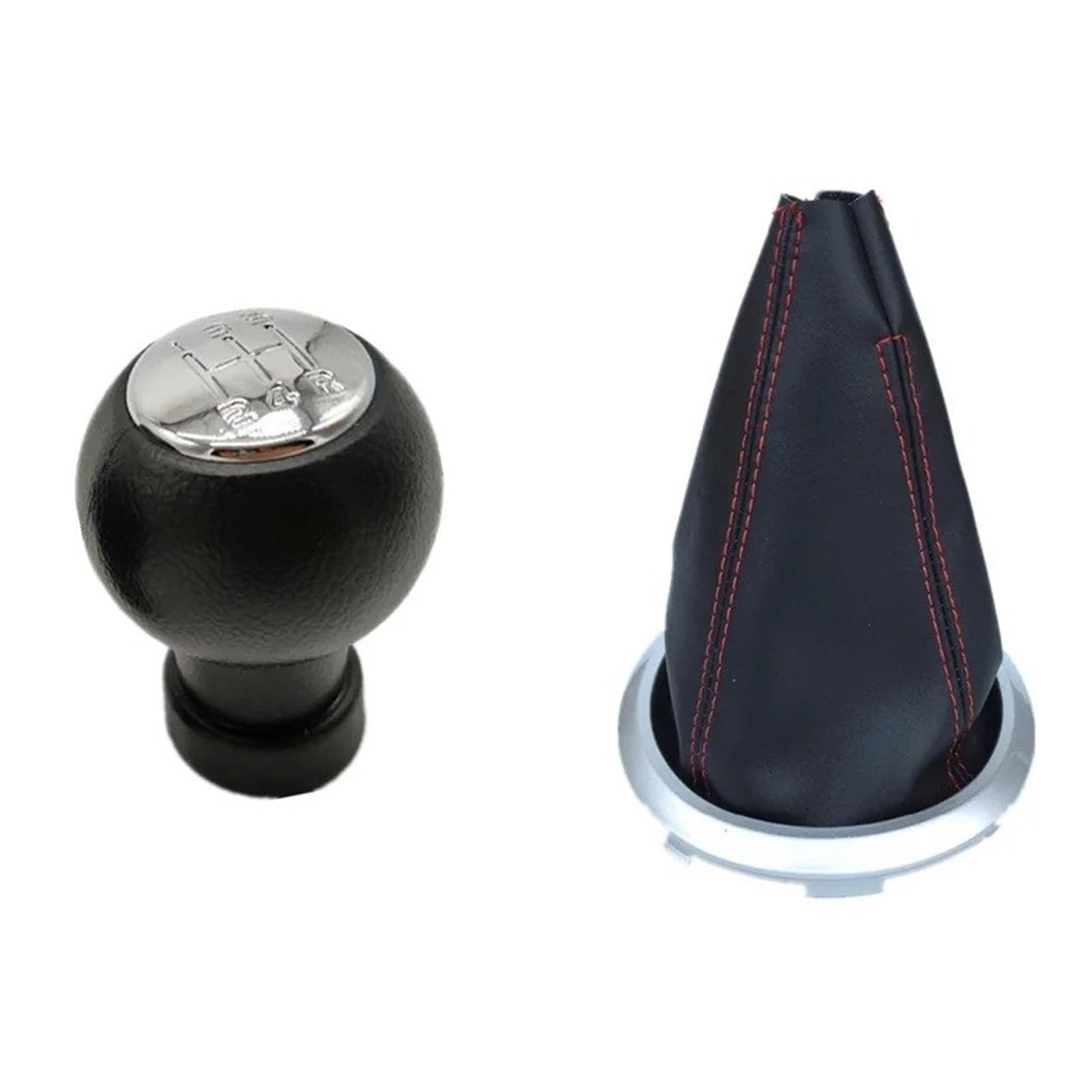 Dajmsuy Combo 2 For Suzuki For Swift For Sx4 For Alto Gear Shift Knob Lever Handle Head Gaiter Boot Cover Car Gear Shift(Combo 2)