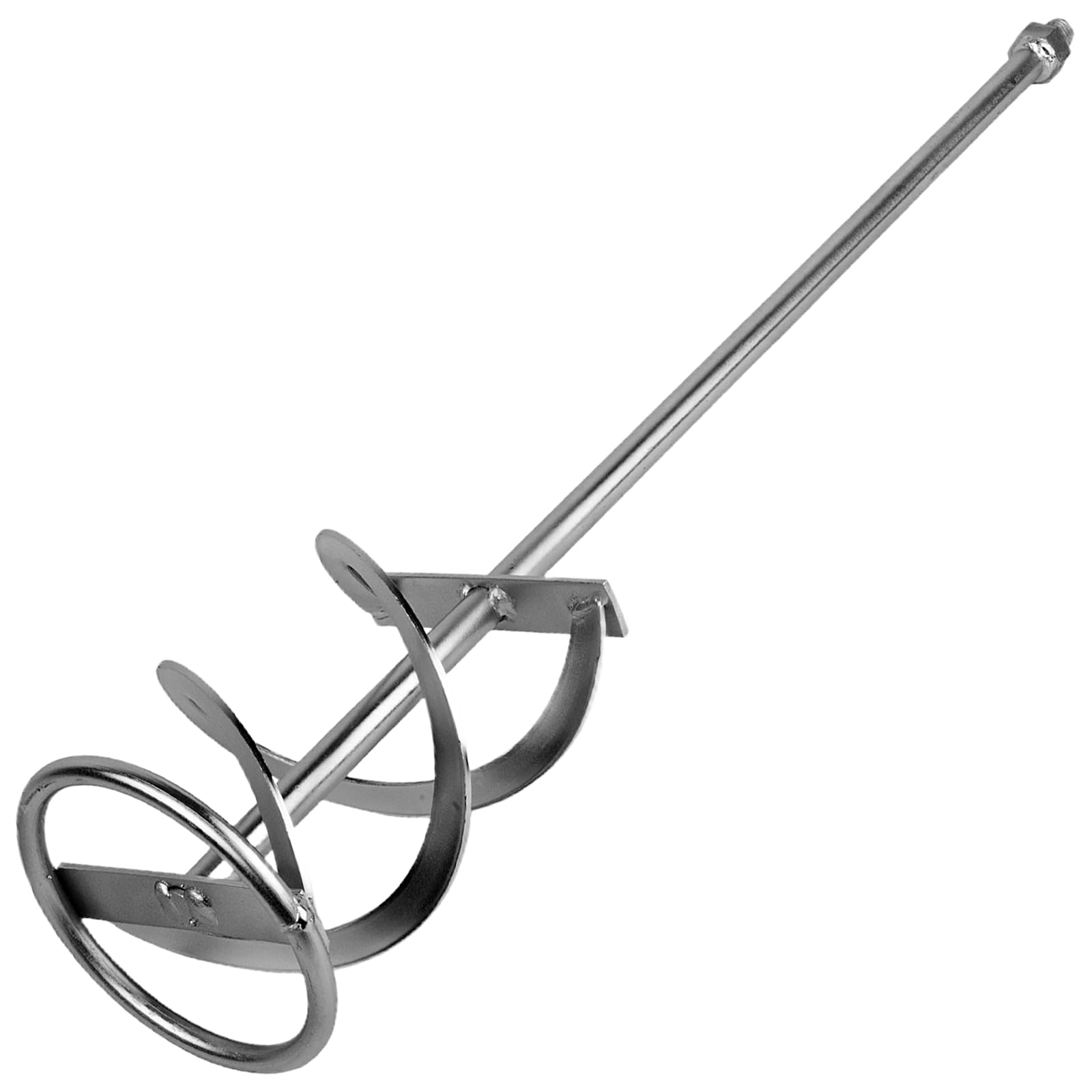 Spiralförmige Wendelrührer Schaft M-14 Gewinde 115/600 mm Rührstab für Betonmischer mit M14 Aufnahme