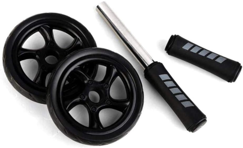 Mute Two-Wheeled Abdominal Wheel Sports Abdomen Roller Abdominal Wheel Fitness Equipment Abdominal Muscle Wheel