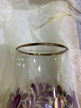 Amazon | Belle Handpaint Collection ルーマニアワイングラス